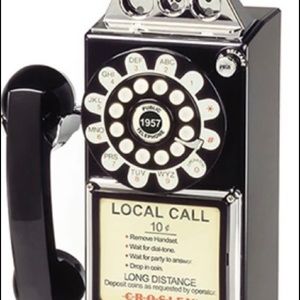Crowley 1950 pay phone